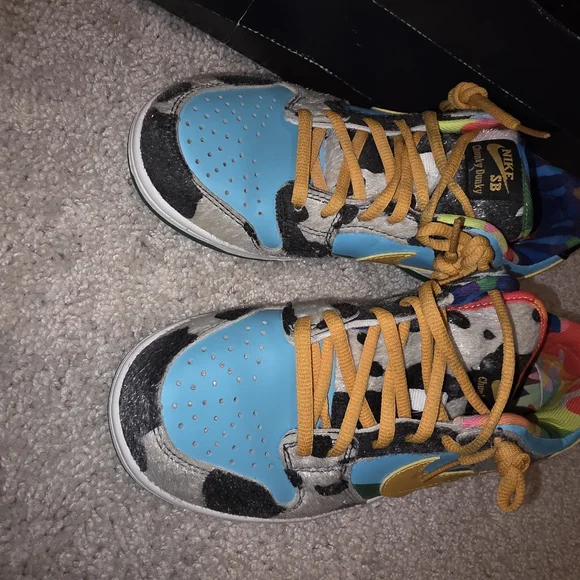 Nike Mens Ben & Jerry SB Chunky Dunky Dunks Cow Print Colorful Size 8 Ben & Jerry main image 3